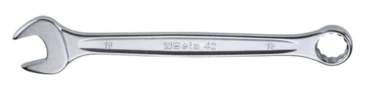 Combination Wrench Open Offset Ring Ends Chrome-Plated 12mm - Beta Tools 42 12