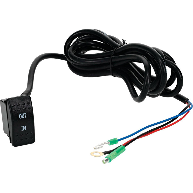 WINCH 12V IN DASH ROCKER SWITCH ATV/UTV, UNIVERSAL, ARROWHEAD 431-0103 ...
