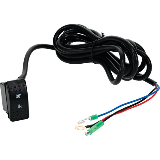 WINCH 12V IN DASH ROCKER SWITCH ATV/UTV, UNIVERSAL, ARROWHEAD 431-01035