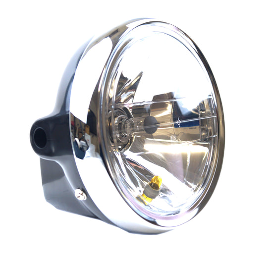 HEADLIGHT ROUND 170mm BLACK