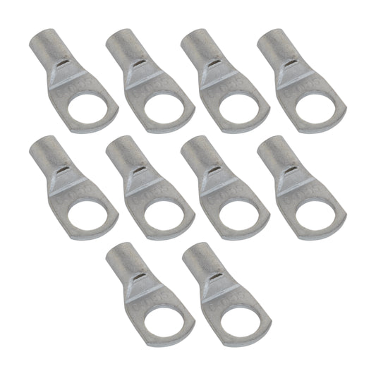 12mm RING TERMINAL COPPER 70mm2, TO SUIT CABLE 9.5mm, PACK OF 10