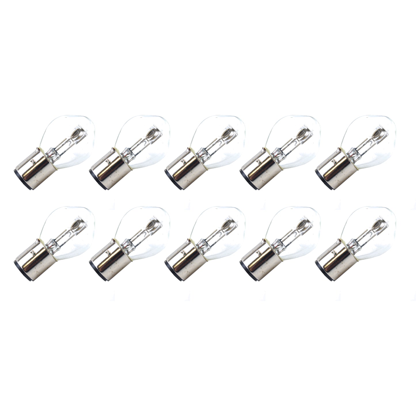BOX PRICE 10 BULBs replacement for BOSCH BA20d 12v 35w