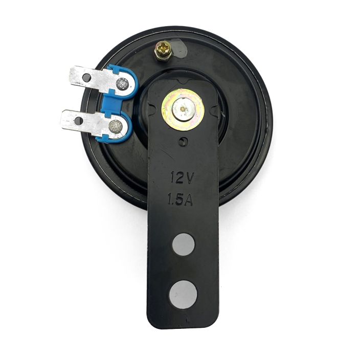 HORN 12V SMALL 65mm BLACK, 105db Loud Tone Sound