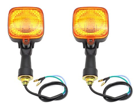 2X TURN SIGNALS LIGHTS INDICATOR LAMPS 1983-1984 HONDA XL200R 33600-KB1-406