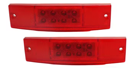 2Pcs RED LED TAIL BRAKE LIGHST POLARIS RANGER 400 500 570 2411450