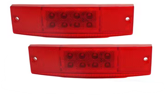 2Pcs RED LED TAIL BRAKE LIGHST POLARIS RANGER 400 500 570 2411450