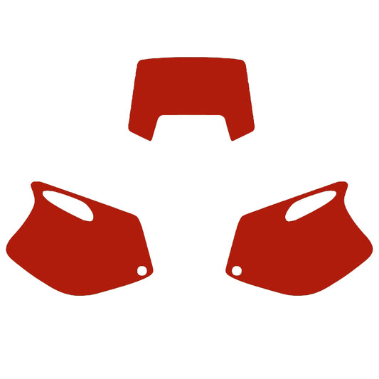 93-97 KTM EXC 2 STROKE RED PRECUT BACKGROUNDS, BLACKBIRD 3500/60