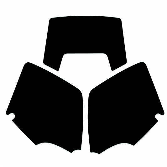 1998 KTM EXC 2 STROKE BLACK PRECUT BACKGROUNDS, BLACKBIRD 3505/20