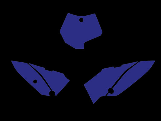 KTM SX 65 09-15 BLUE BACKGROUNDS, BLACKBIRD 3516/70