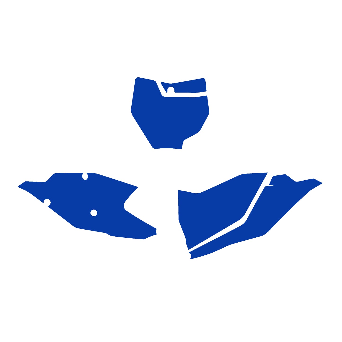 16-17 KTM SX-SXF BACKGROUNDS, BLUE BLACKBIRD 3523/70