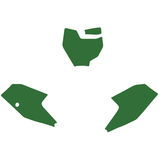 KTM SX 65 16-23 GREEN BACKGROUNDS, BLACKBIRD 3524/30