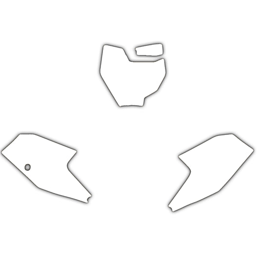 KTM SX 65 16-23 WHITE BACKGROUNDS, BLACKBIRD 3524/10