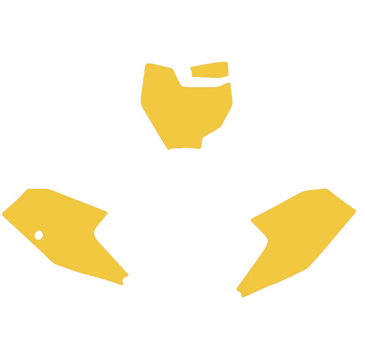KTM SX 65 16-23 YELLOW BACKGROUNDS, BLACKBIRD 3524/40