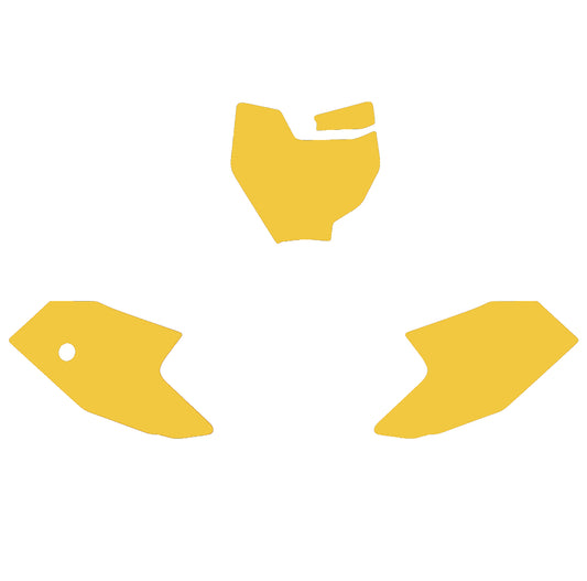 KTM SX 50 16-23 YELLOW BACKGROUNDS, BLACKBIRD 3525/40