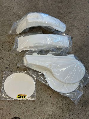 1980 1981 Yamaha YZ 50 60 Plastic Kit