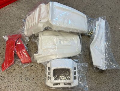 1987 1988 Yamaha BW 350 BW350 Big Wheel Plastic Kit