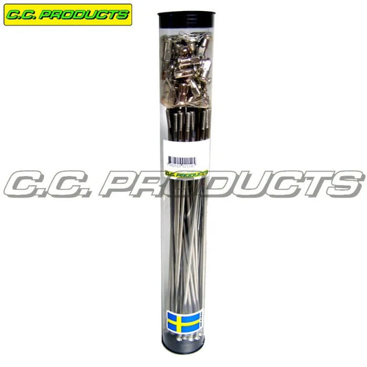 SPOKE SET 18"x36 HONDA CR 125 250 480 1982, CROSS CENTER 50-0385