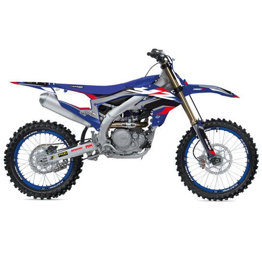 24-25 YZF250 23-25 YZF450 YAMAHA DREAM 5 DECALS, BLACKBIRD 2252AB