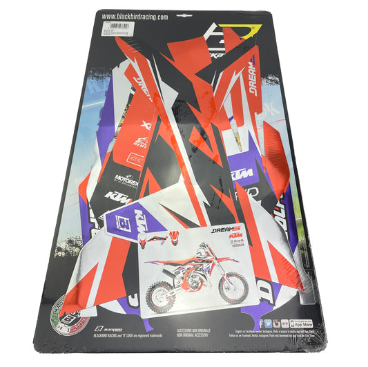 24-25 KTM SX 65 DREAM 5 CHROME EFX GRAPHICS, BLACKBIRD 2550ABCRO