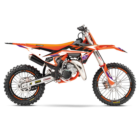 2025 KTM SX 85 DREAM 5 DECALS, BLACKBIRD 2551AB