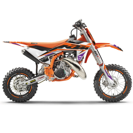 24-25 KTM SX 50 DREAM 5 DECALS, BLACKBIRD 2549AB