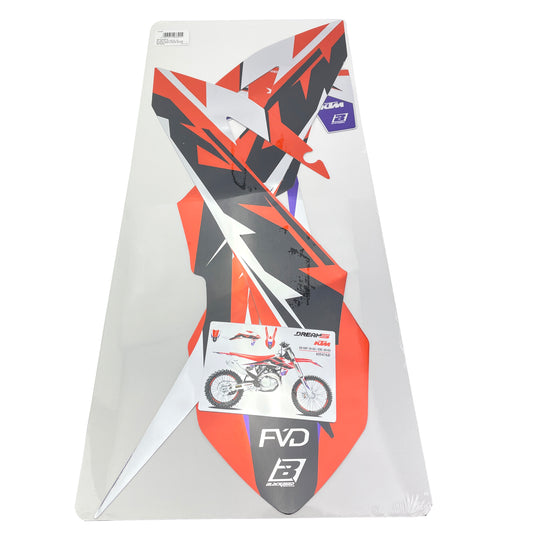 19-22 SX/SXF 20-23 EXC, KTM DREAM 5 CHROME EFX GRAPHICS, BLACKBIRD DECAL KIT, 2547ABCRO