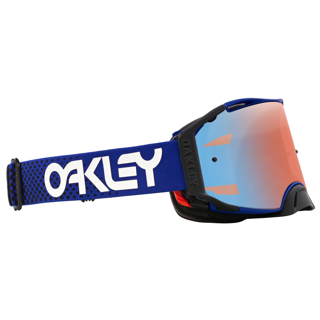 OAKLEY AIRBRAKE MX MOTO BLUE B1B BLUE/BLUE, PRIZM MX SAPPHIRE IRIDIUM LENS