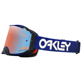 OAKLEY AIRBRAKE MX MOTO BLUE B1B BLUE/BLUE, PRIZM MX SAPPHIRE IRIDIUM LENS