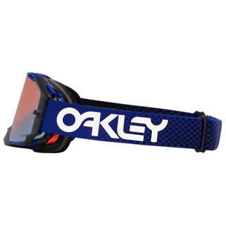 OAKLEY AIRBRAKE MX MOTO BLUE B1B BLUE/BLUE, PRIZM MX SAPPHIRE IRIDIUM LENS