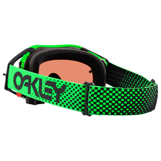 OAKLEY AIRBRAKE MX MOTO GREEN B1B GREEN/GREEN, PRIZM MX JADE IRIDIUM LENS