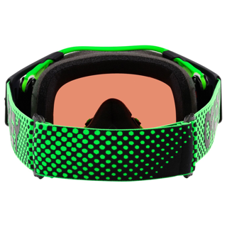 OAKLEY AIRBRAKE MX MOTO GREEN B1B GREEN/GREEN, PRIZM MX JADE IRIDIUM LENS