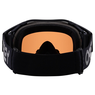 OAKLEY AIRBRAKE MX B1B BLACKOUT BLACK/BLUE, PRIZM MX SAPPHIRE LENS