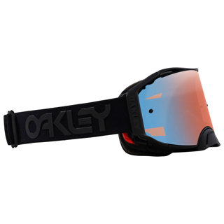 OAKLEY AIRBRAKE MX B1B BLACKOUT BLACK/BLUE, PRIZM MX SAPPHIRE LENS