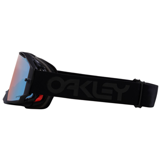 OAKLEY AIRBRAKE MX B1B BLACKOUT BLACK/BLUE, PRIZM MX SAPPHIRE LENS