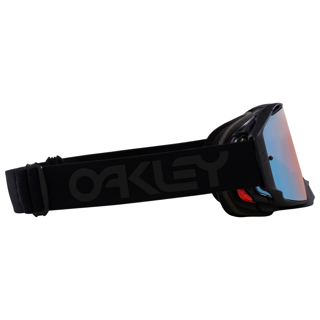 OAKLEY AIRBRAKE MX B1B BLACKOUT BLACK/BLUE, PRIZM MX SAPPHIRE LENS