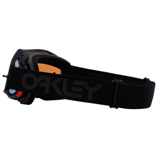 OAKLEY AIRBRAKE MX B1B BLACKOUT BLACK/BLUE, PRIZM MX SAPPHIRE LENS