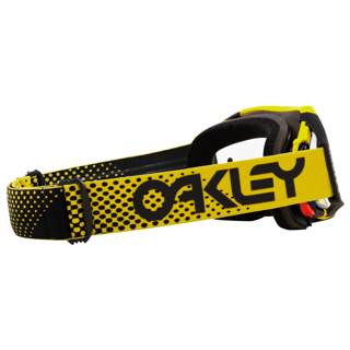 OAKLEY AIRBRAKE MX MOTO YELLOW YELLOW/CLEAR, CLEAR LENS