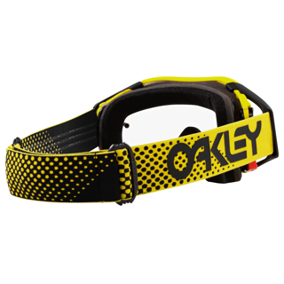 OAKLEY AIRBRAKE MX MOTO YELLOW YELLOW/CLEAR, CLEAR LENS
