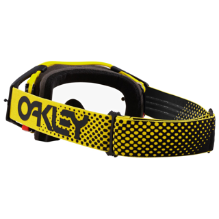 OAKLEY AIRBRAKE MX MOTO YELLOW YELLOW/CLEAR, CLEAR LENS