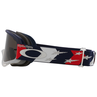OAKLEY O-FRAME MX TROY LEE DESIGN RWB STARS BLUE/DARK SMOKE, DARK GREY LENS