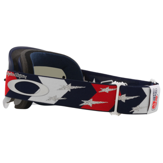 OAKLEY O-FRAME MX TROY LEE DESIGN RWB STARS BLUE/DARK SMOKE, DARK GREY LENS