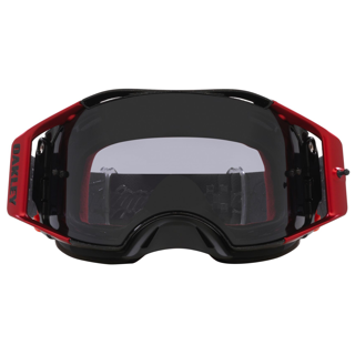 OAKLEY AIRBRAKE MX TROY LEE DESIGN GREY BLOCKS, LIGHT GREY LENS