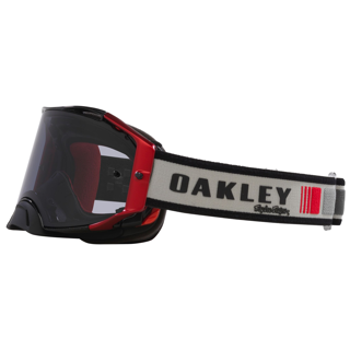 OAKLEY AIRBRAKE MX TROY LEE DESIGN GREY BLOCKS, LIGHT GREY LENS