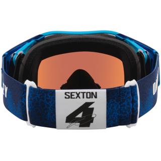OAKLEY AIRBRAKE MX SEXTON SIGNATURE BLUE/BLUE, PRIZM MX SAPPHIRE LENS