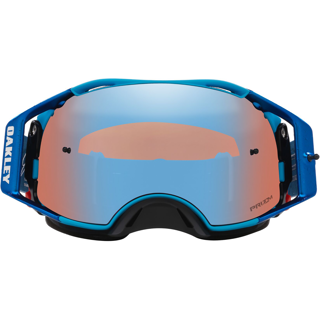 OAKLEY AIRBRAKE MX SEXTON SIGNATURE BLUE/BLUE, PRIZM MX SAPPHIRE LENS