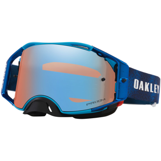 OAKLEY AIRBRAKE MX SEXTON SIGNATURE BLUE/BLUE, PRIZM MX SAPPHIRE LENS