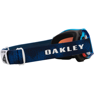 OAKLEY AIRBRAKE MX SEXTON SIGNATURE BLUE/BLUE, PRIZM MX SAPPHIRE LENS