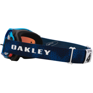 OAKLEY AIRBRAKE MX SEXTON SIGNATURE BLUE/BLUE, PRIZM MX SAPPHIRE LENS