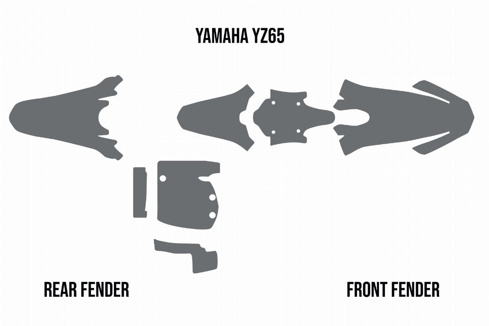 2019-2025 YAMAHA YZ 65 ANTI-MUD FOAM SET, TWIN AIR 177767202