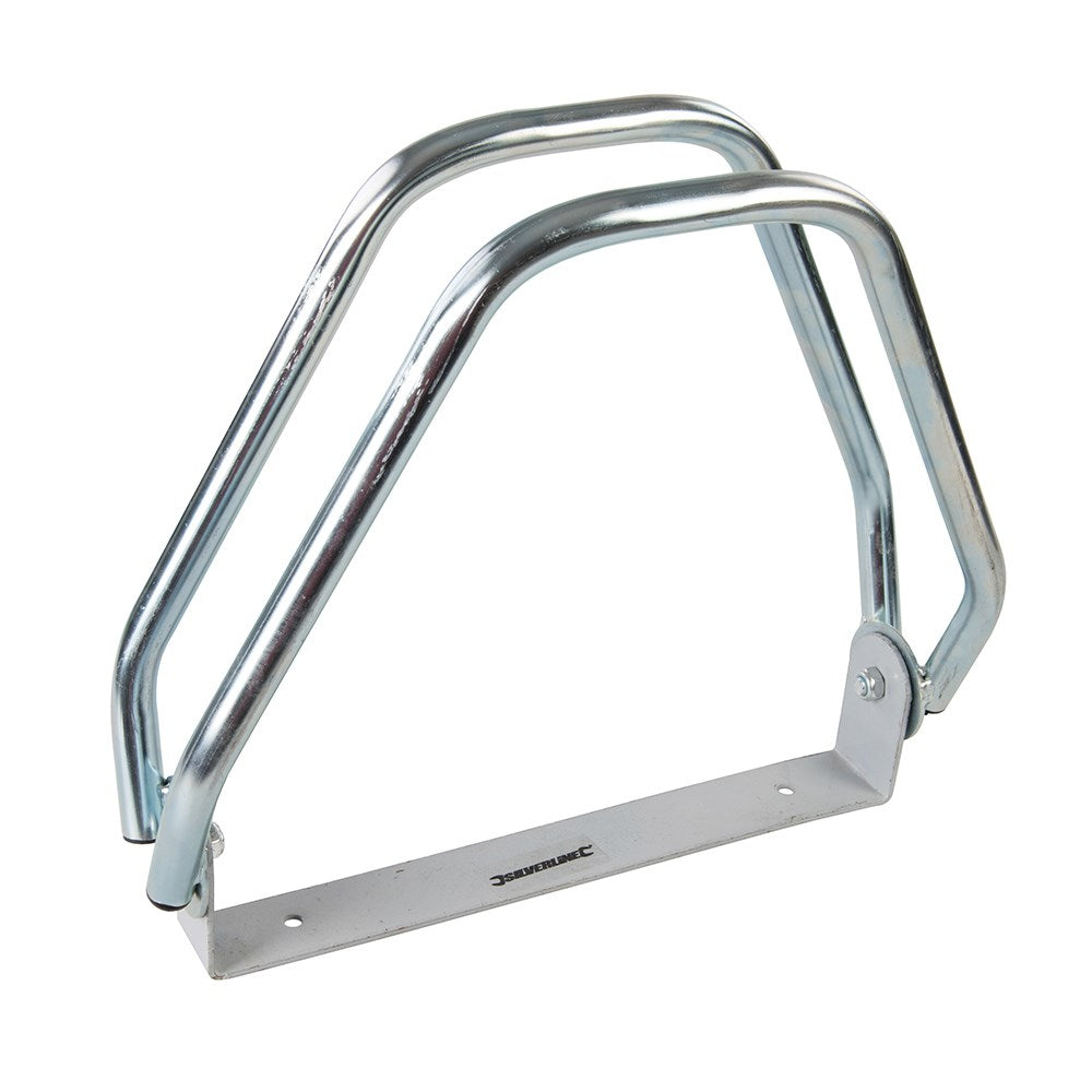 Wall-Mounted 180° Adjustable Bicycle Storage Wheel Holder Stand
